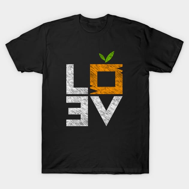 Love T-Shirt by DimDesArt